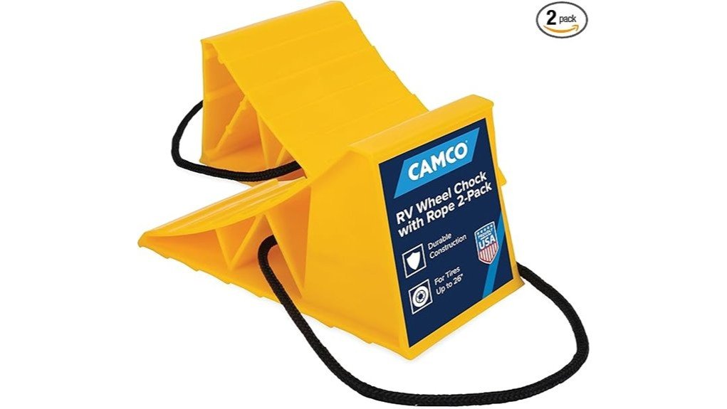 camper wheel chock review