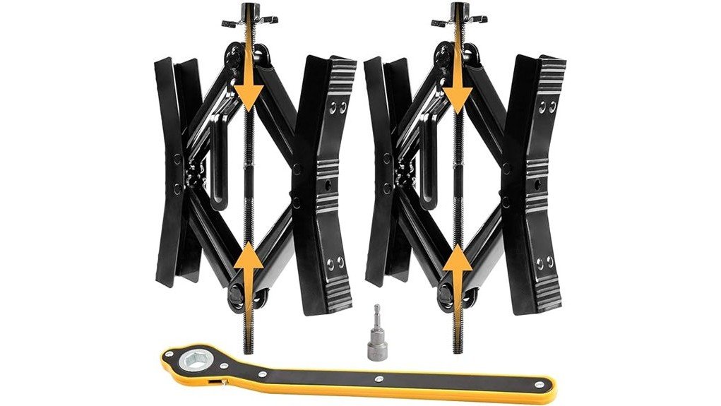 camper wheel chock stability