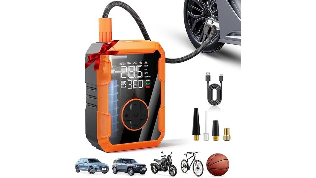 car tire air pump