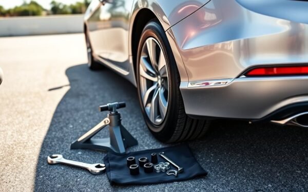 change flat tire guide