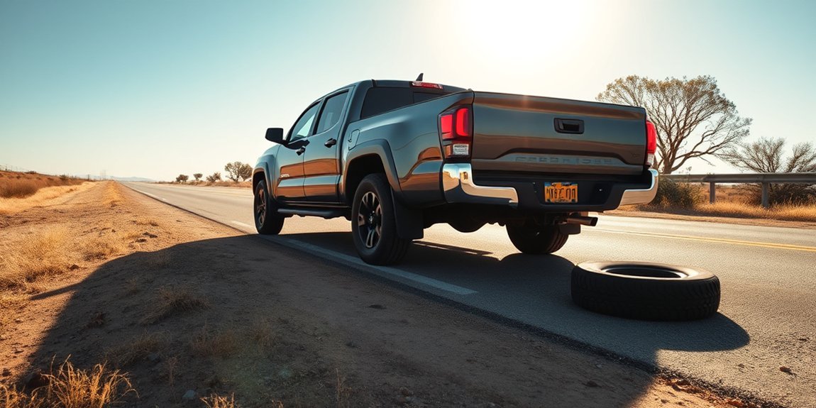 change tire safely first