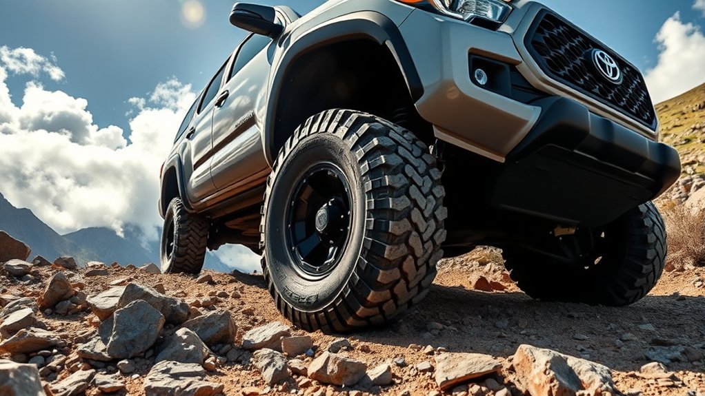 Checking Toyota Tacoma wheel and tire clearance before installing wider tires