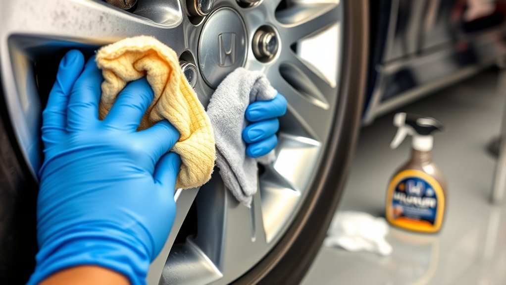 clean and protect lug nuts