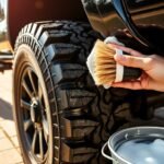 clean tacoma tires thoroughly