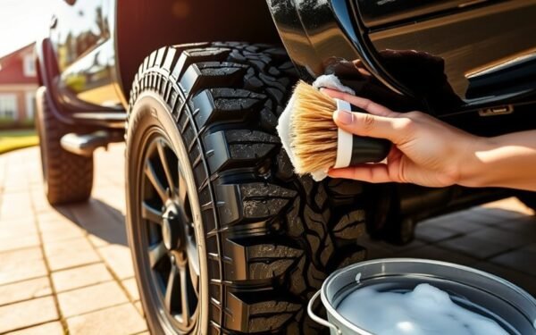 clean tacoma tires thoroughly