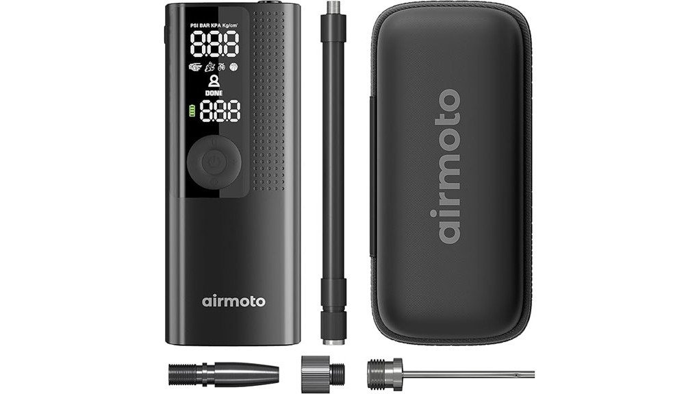 compact efficient tire inflator