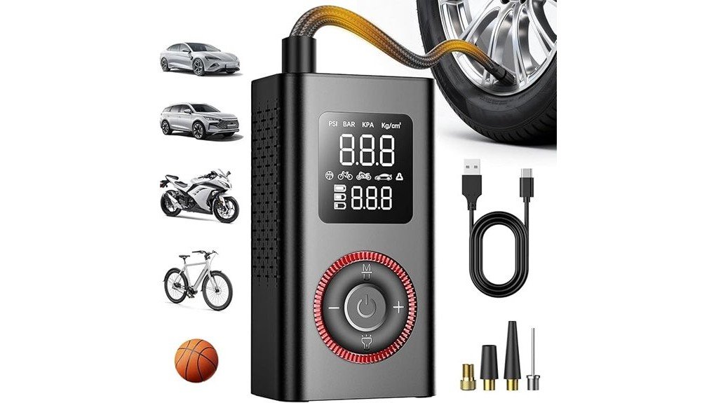 compact powerful tire inflator