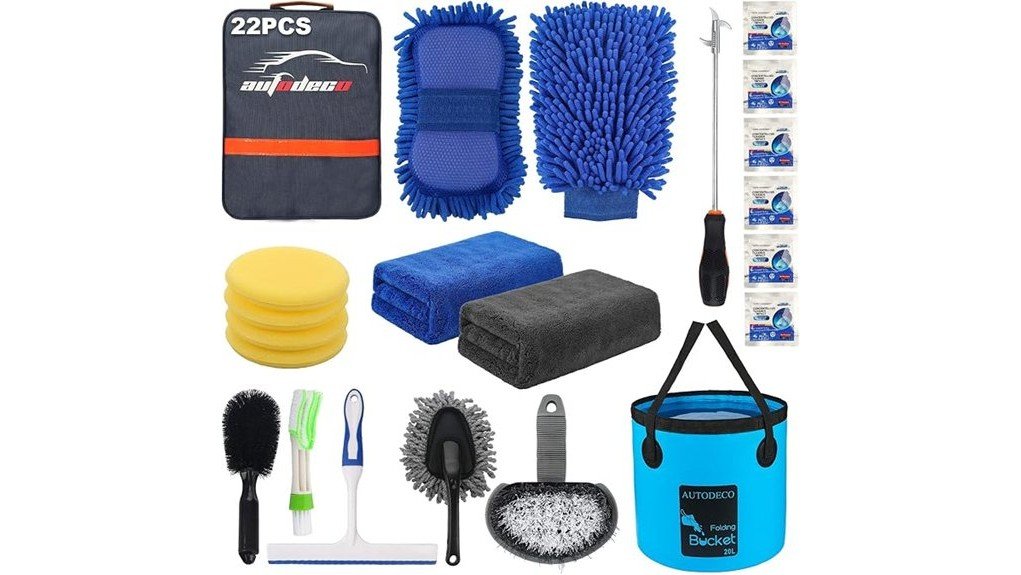 comprehensive car wash kit