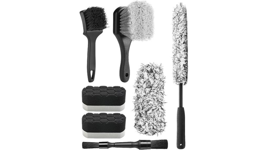 comprehensive wheel cleaning kit