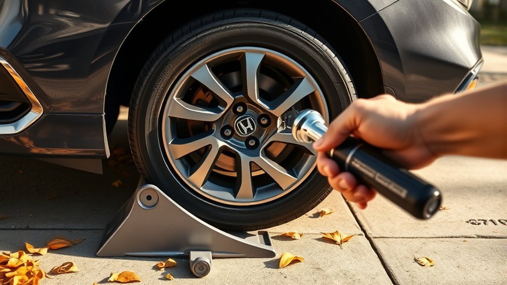 crisscross tighten wheel nuts
