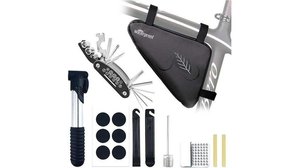 cyclists essential bike bag