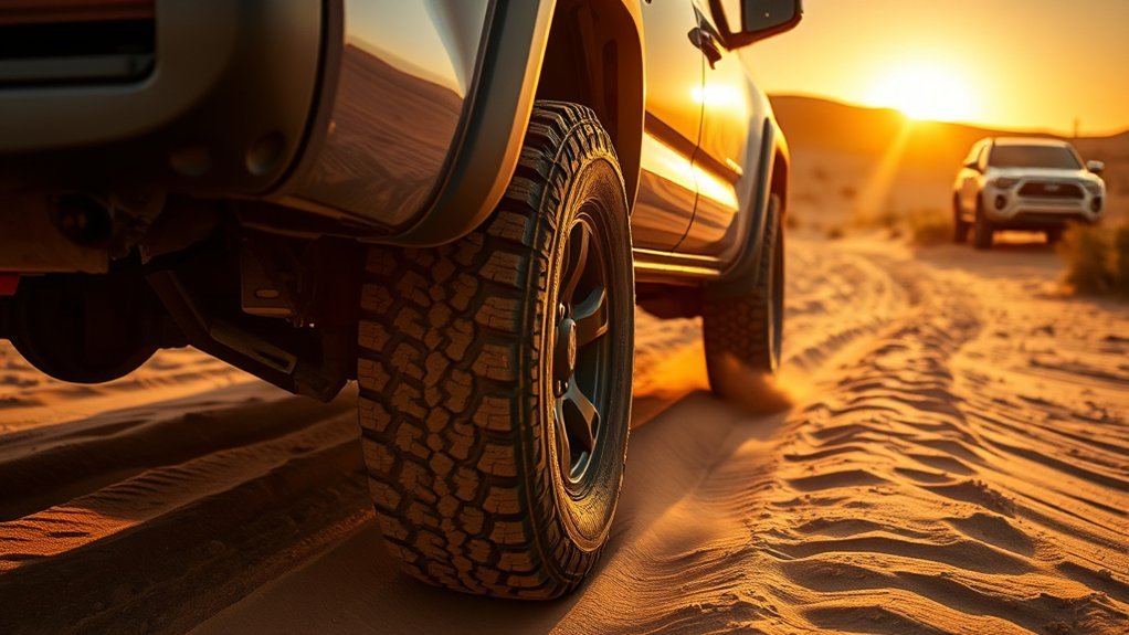 desert tires for optimal traction