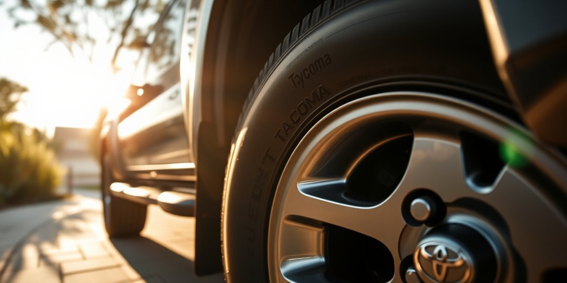 determine toyota tacoma tire size