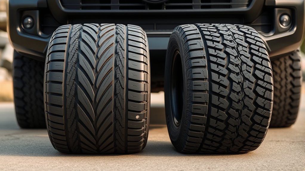 directional tires enhance performance