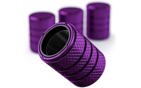 durable aluminum valve caps