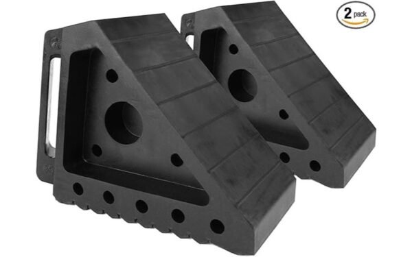 durable rubber wheel chock