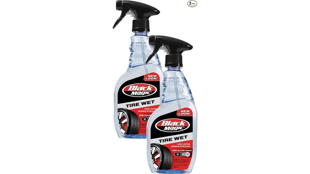 effective tire shine solution