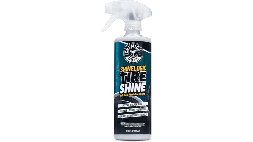 effective tire shine solution