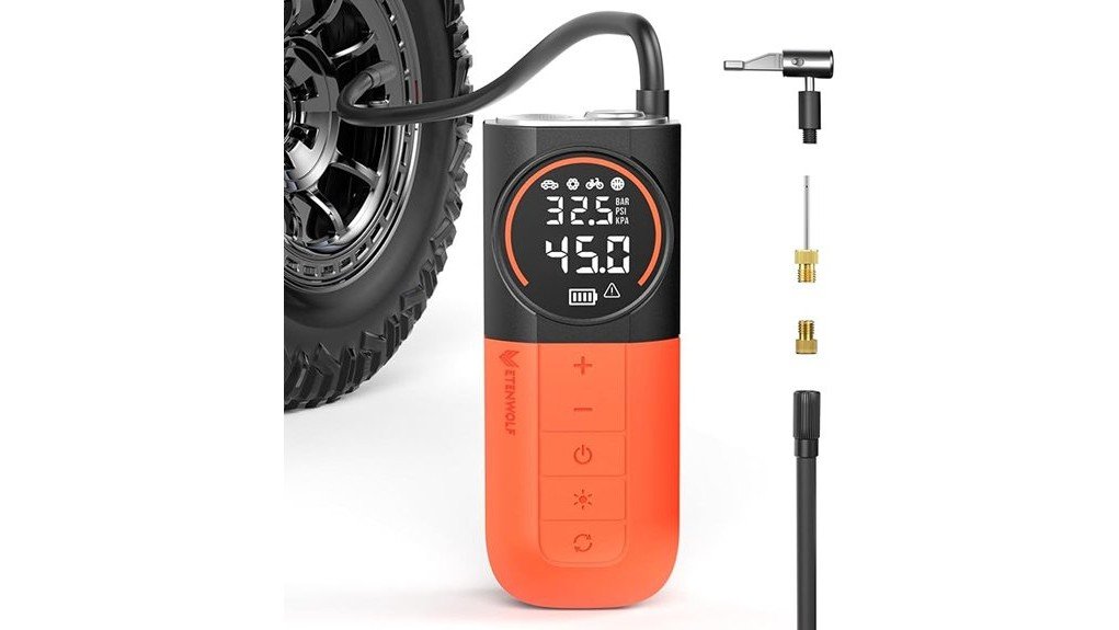 efficient portable tire inflator