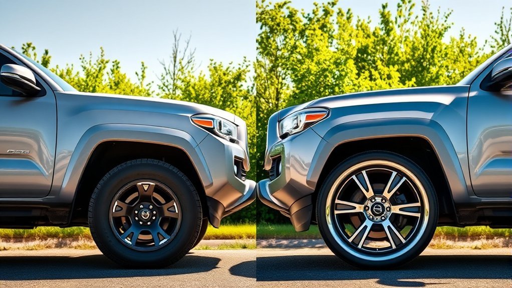 enhance tacoma with wheels