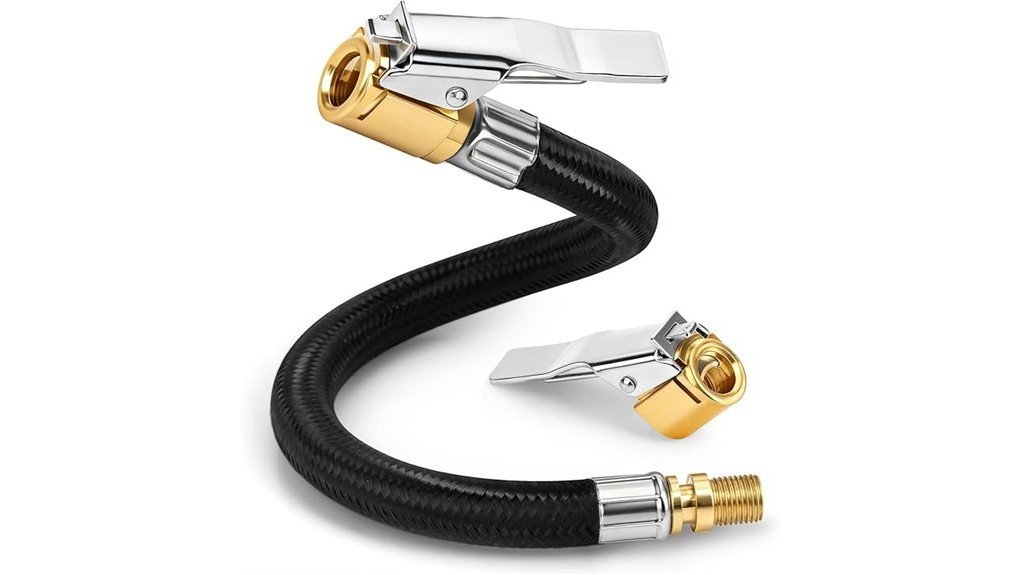 enhanced tire inflator adapter
