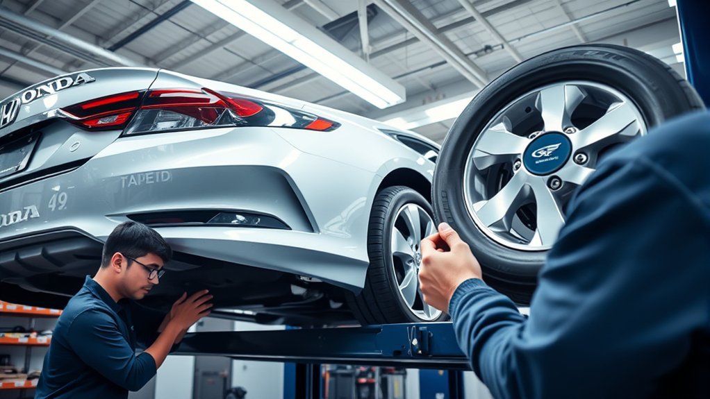 ensure proper wheel alignment