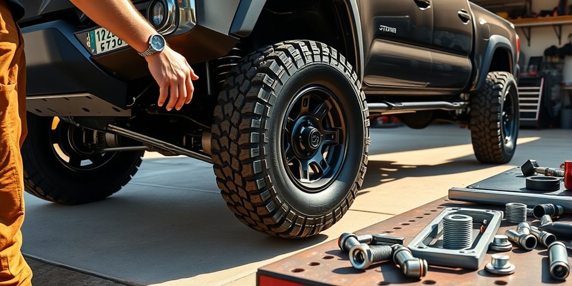 fit larger tacoma tires