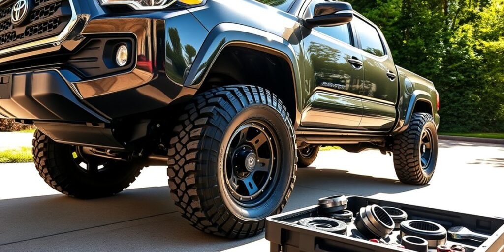 fitting larger tires tacoma