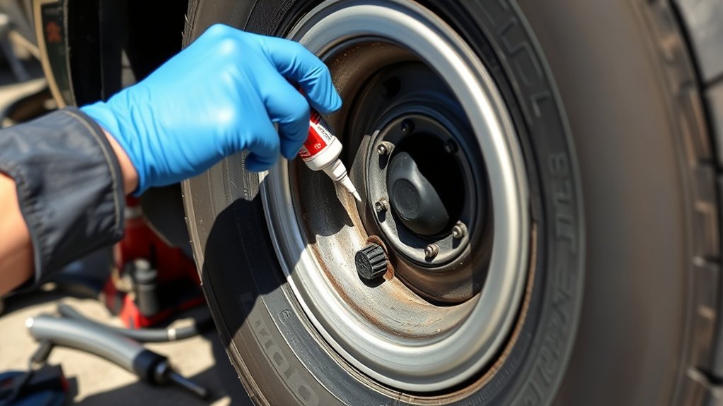 fixing toyota tacoma tire