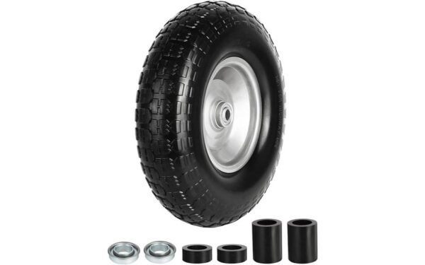 flat free wheelbarrow tire review