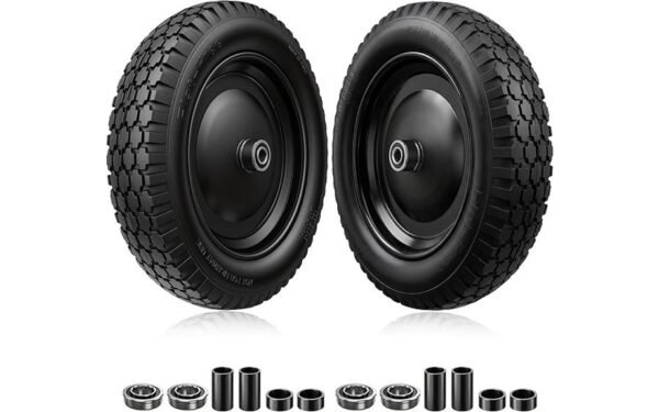 flat free wheelbarrow tire review