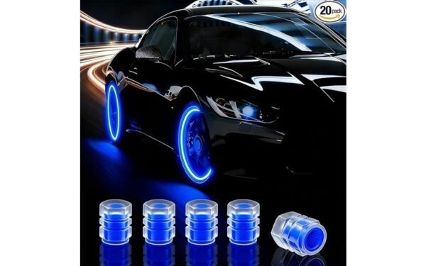 glow in the dark tire caps