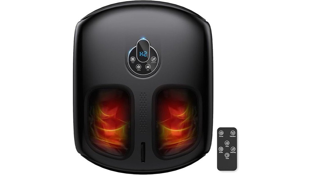 heated foot relaxation device