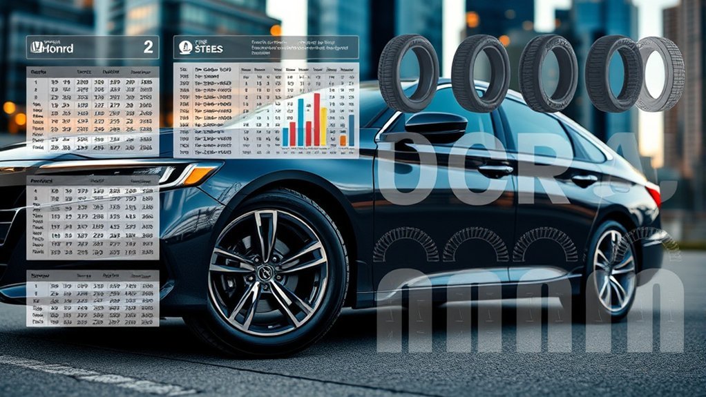 honda accord 2019 tire specs