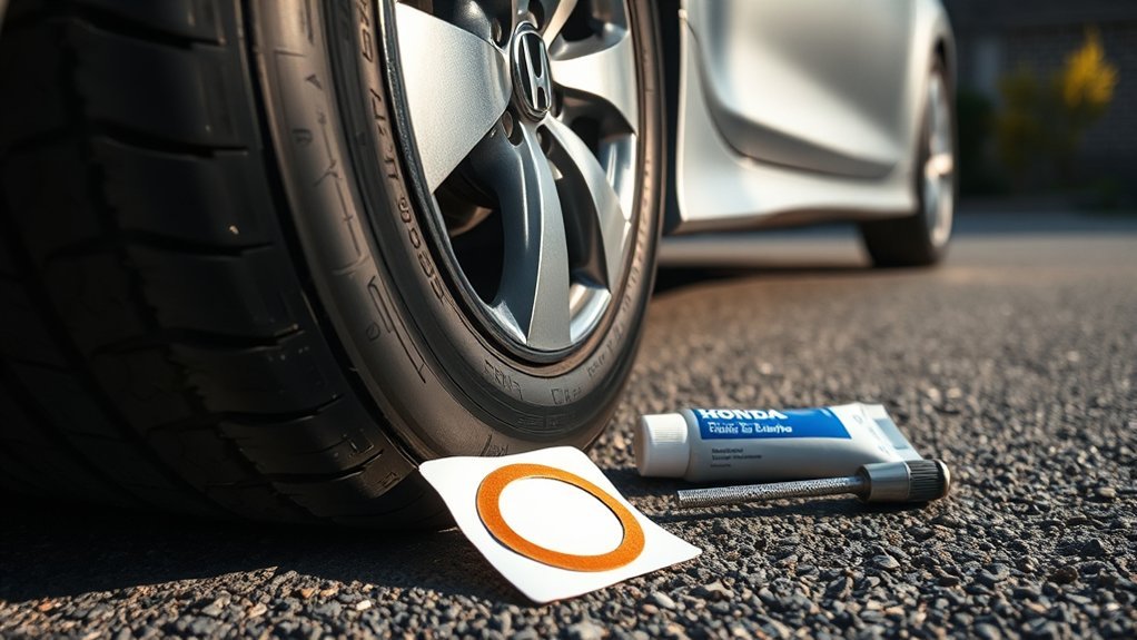honda accord tire patching guide