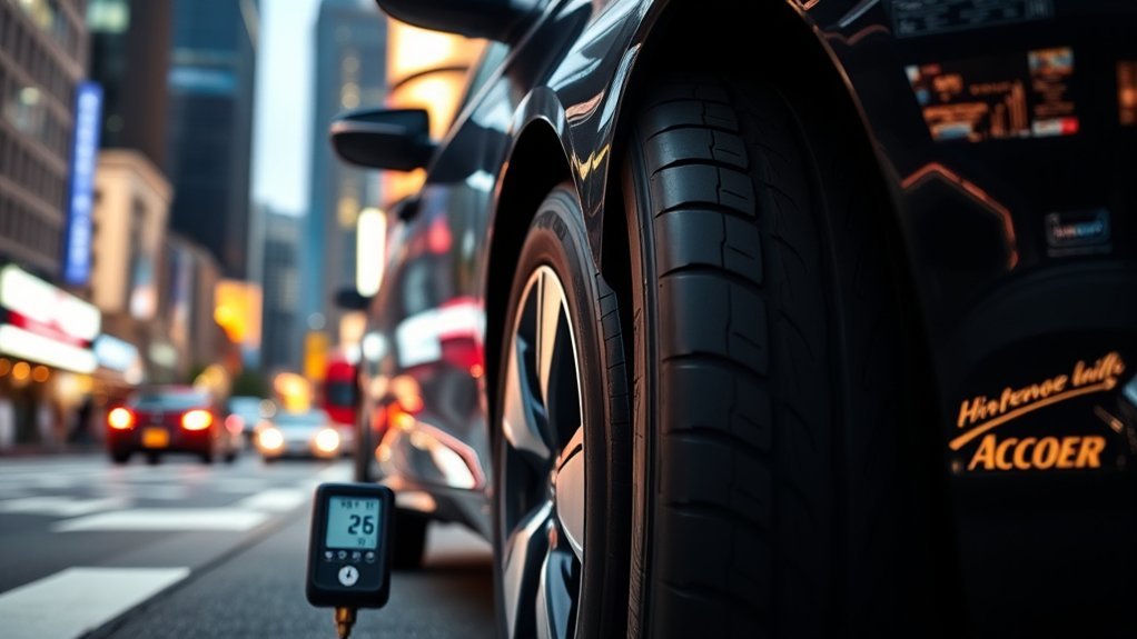 ideal tire pressure 33 psi