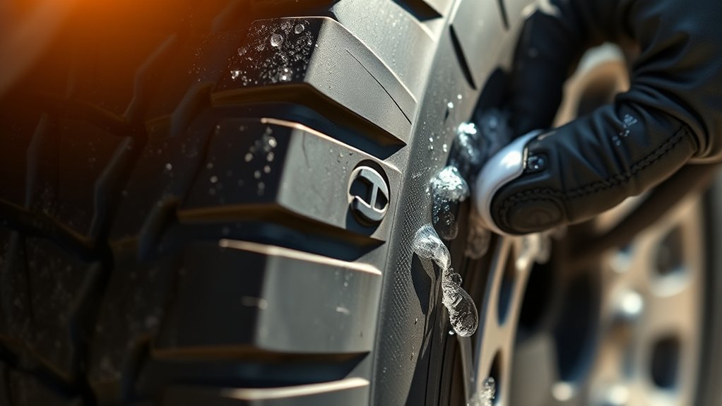 identify tire leak sources