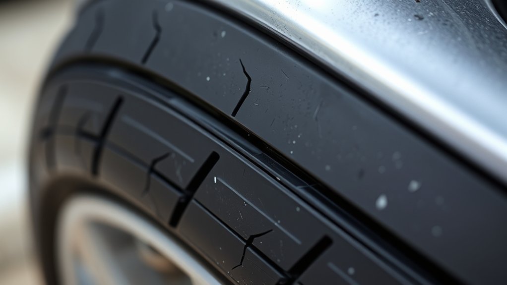 inspect tires for cracking