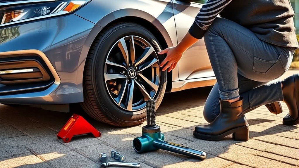 install honda accord spare