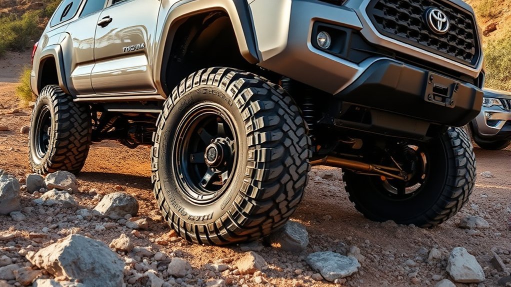 larger tires affect alignment