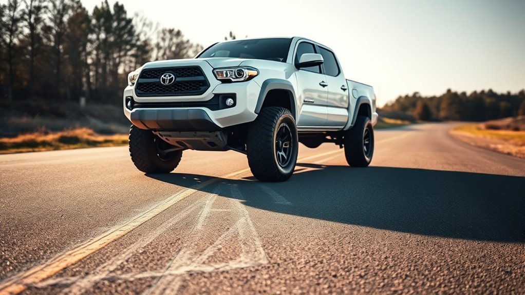 larger tires increase braking distance