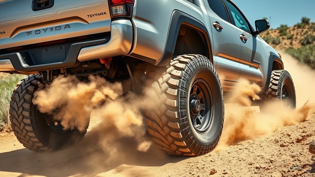 larger tires reduce acceleration
