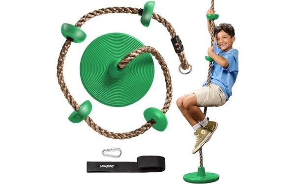 legendary climbing rope swing