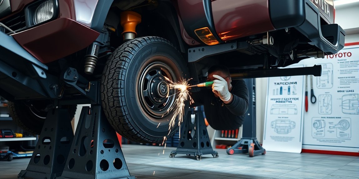 lifting truck for modifications