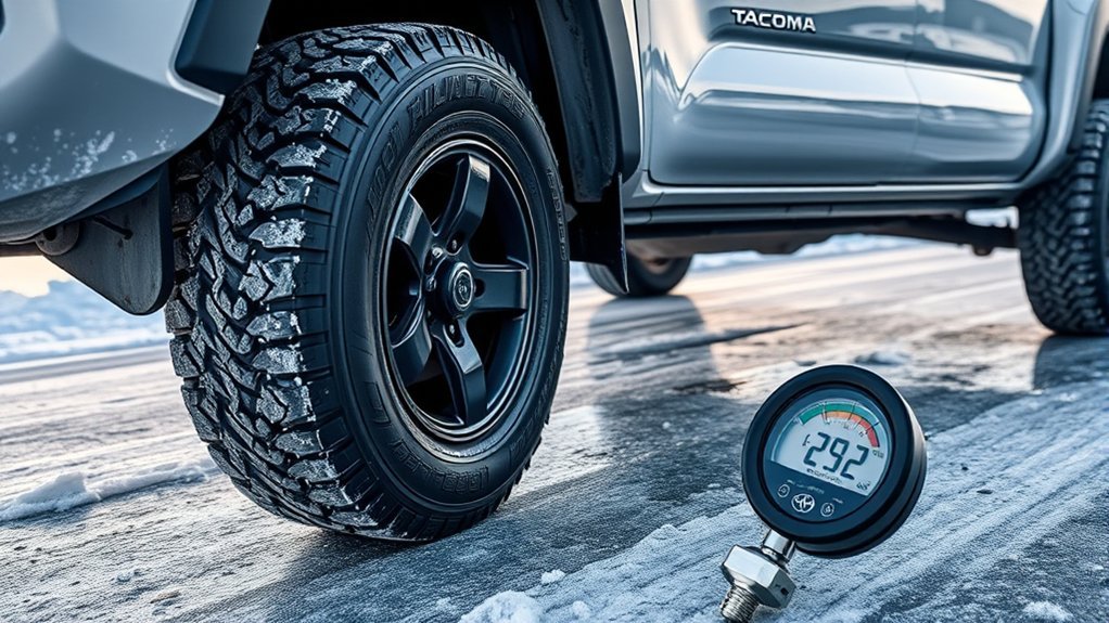 maintain proper tire pressure