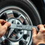 measuring toyota tacoma offset