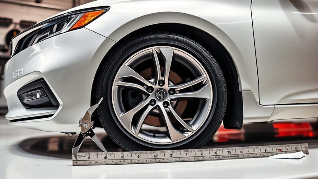 measuring wheel width accurately