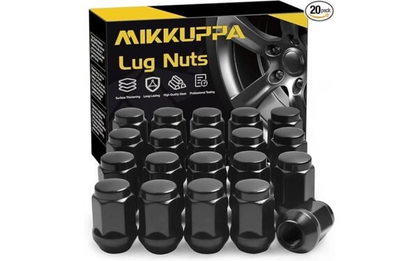 mikkuppa black lug nuts
