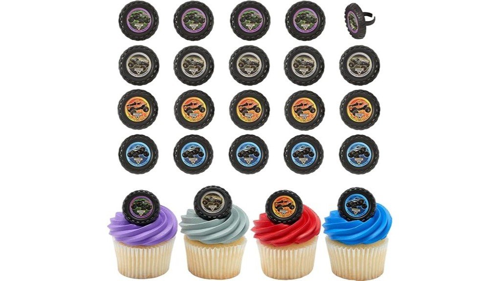 monster jam cake toppers