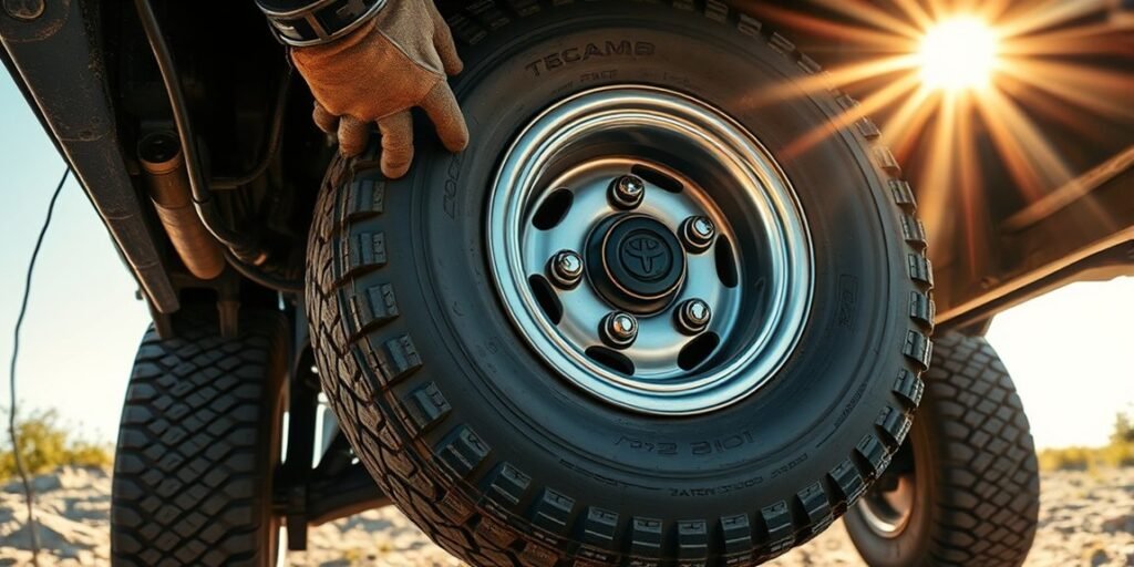 mounting spare tire tacoma